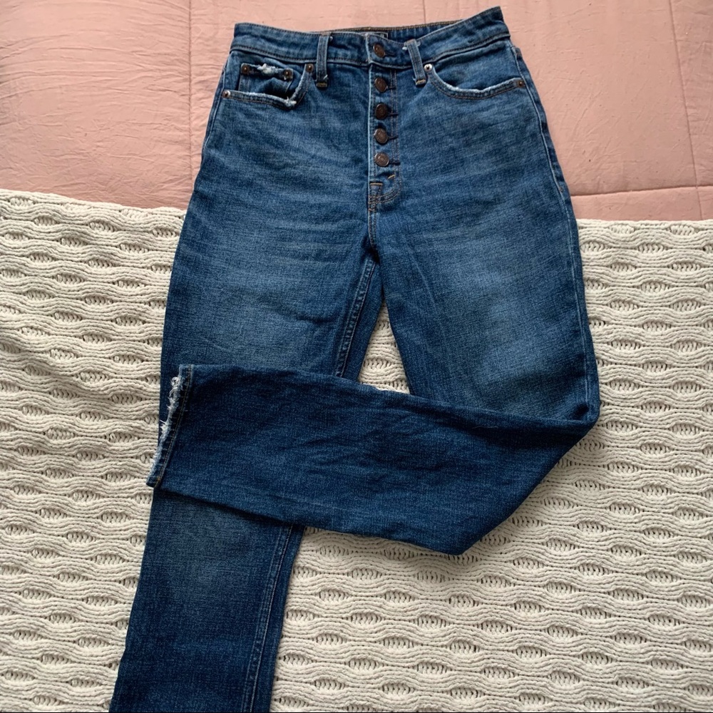 Abercrombie High Rise Slim Jeans